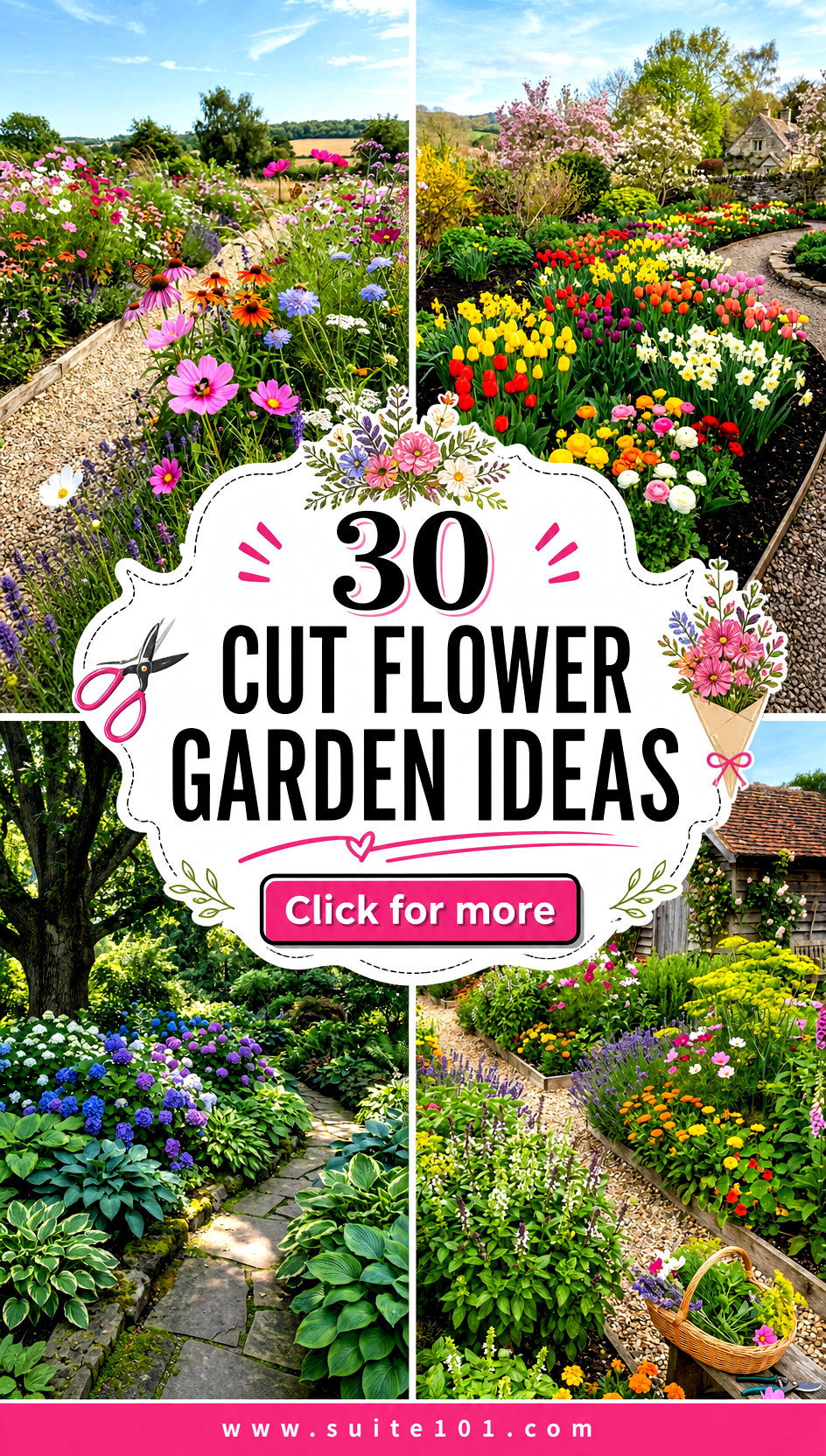 30 Cut Flower Garden Ideas for Easy Harvest and Longer Vases - 30 Cut Flower Garden Ideas for Easy Harvest and Longer Vases