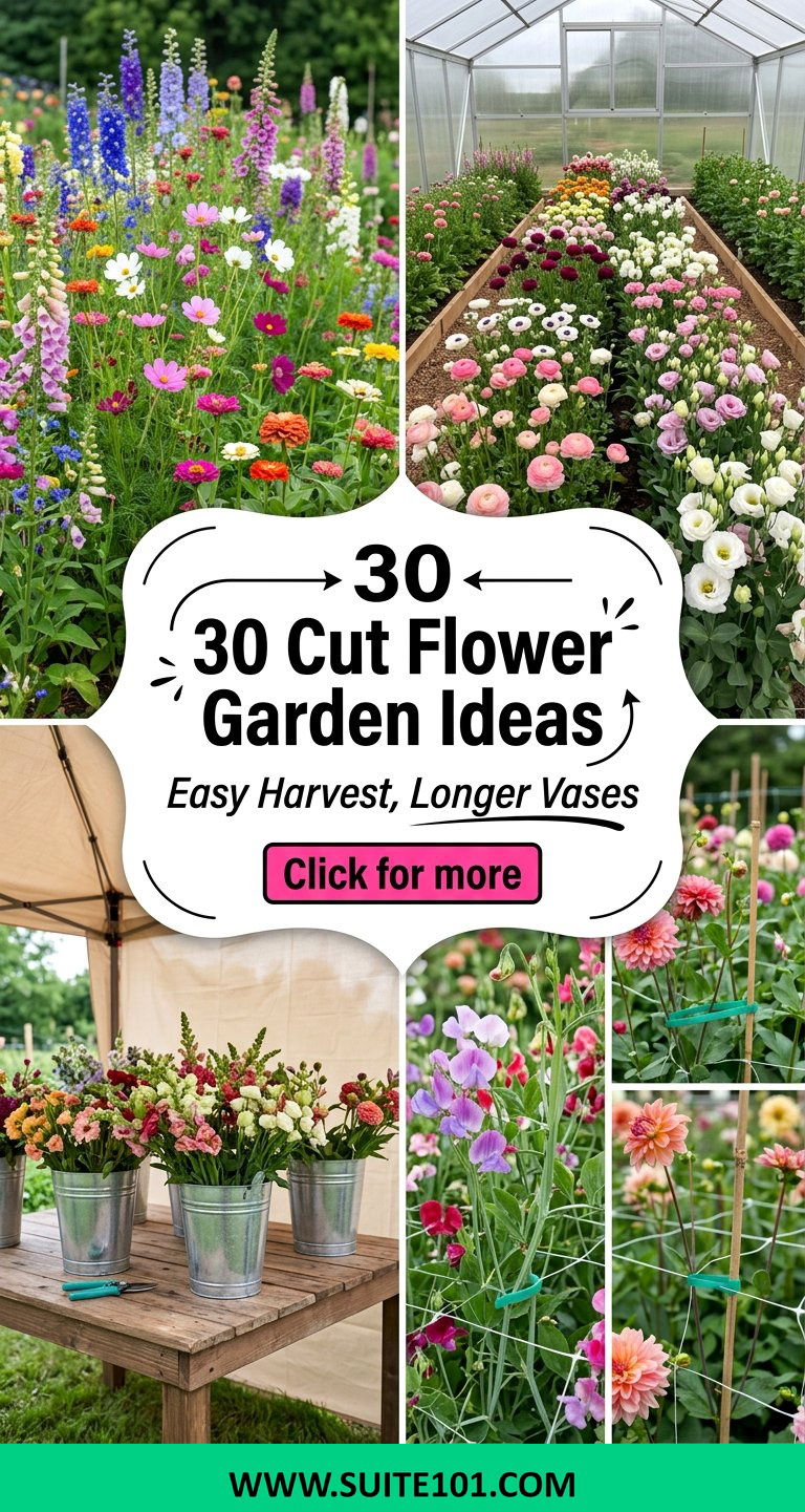 30 Cut Flower Garden Ideas for Easy Harvest and Longer Vases - 30 Cut Flower Garden Ideas for Easy Harvest and Longer Vases