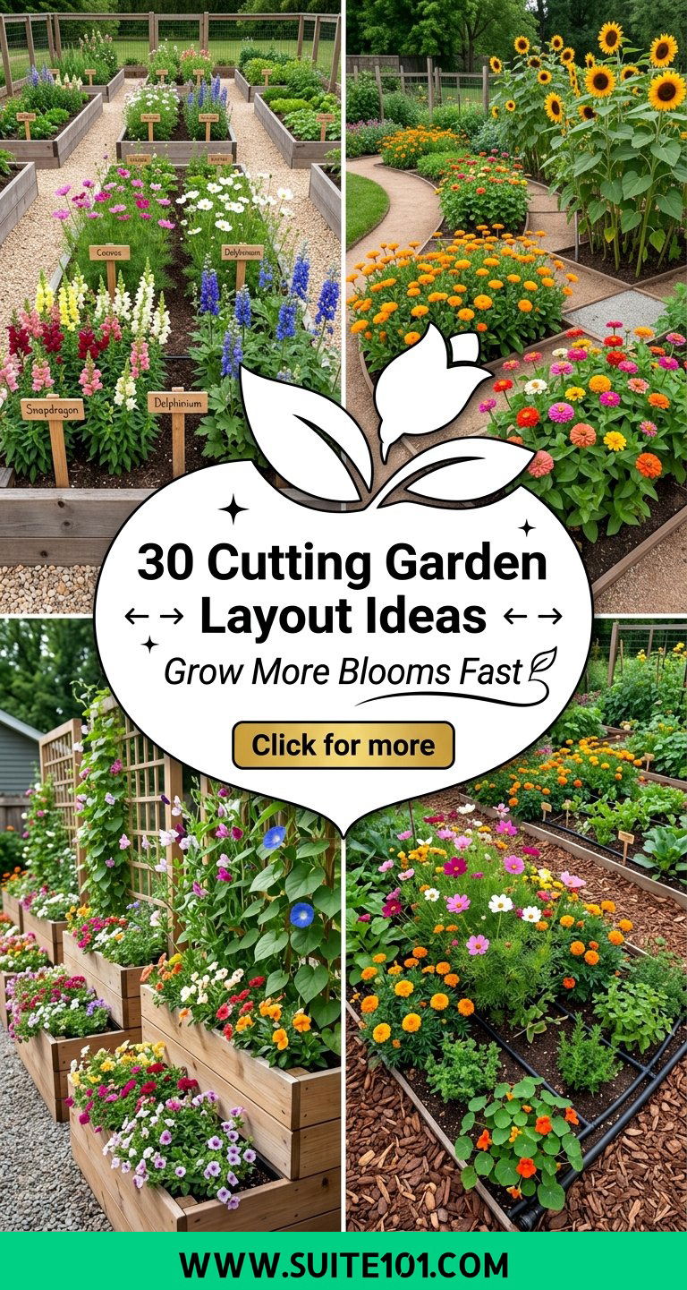 30 Cutting Garden Layout Ideas To Grow More Blooms Fast - 30 Cutting Garden Layout Ideas To Grow More Blooms Fast