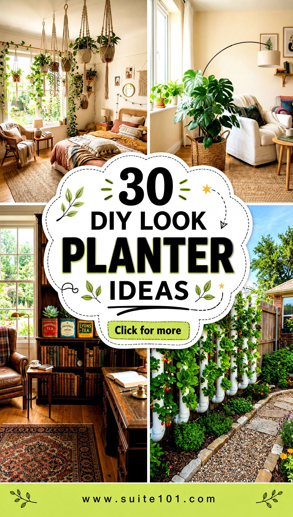 30 DIY Look Planter Ideas Stylish Pots You Can Make Today - 30 DIY Look Planter Ideas: Stylish Pots You Can Make Today