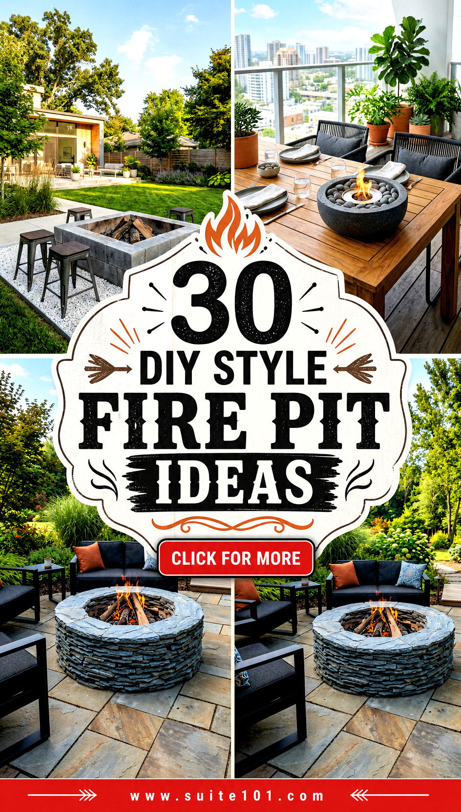 30 DIY Style Fire Pit Ideas for Cozy Nights in Your Backyard - 30 DIY Style Fire Pit Ideas for Cozy Nights in Your Backyard