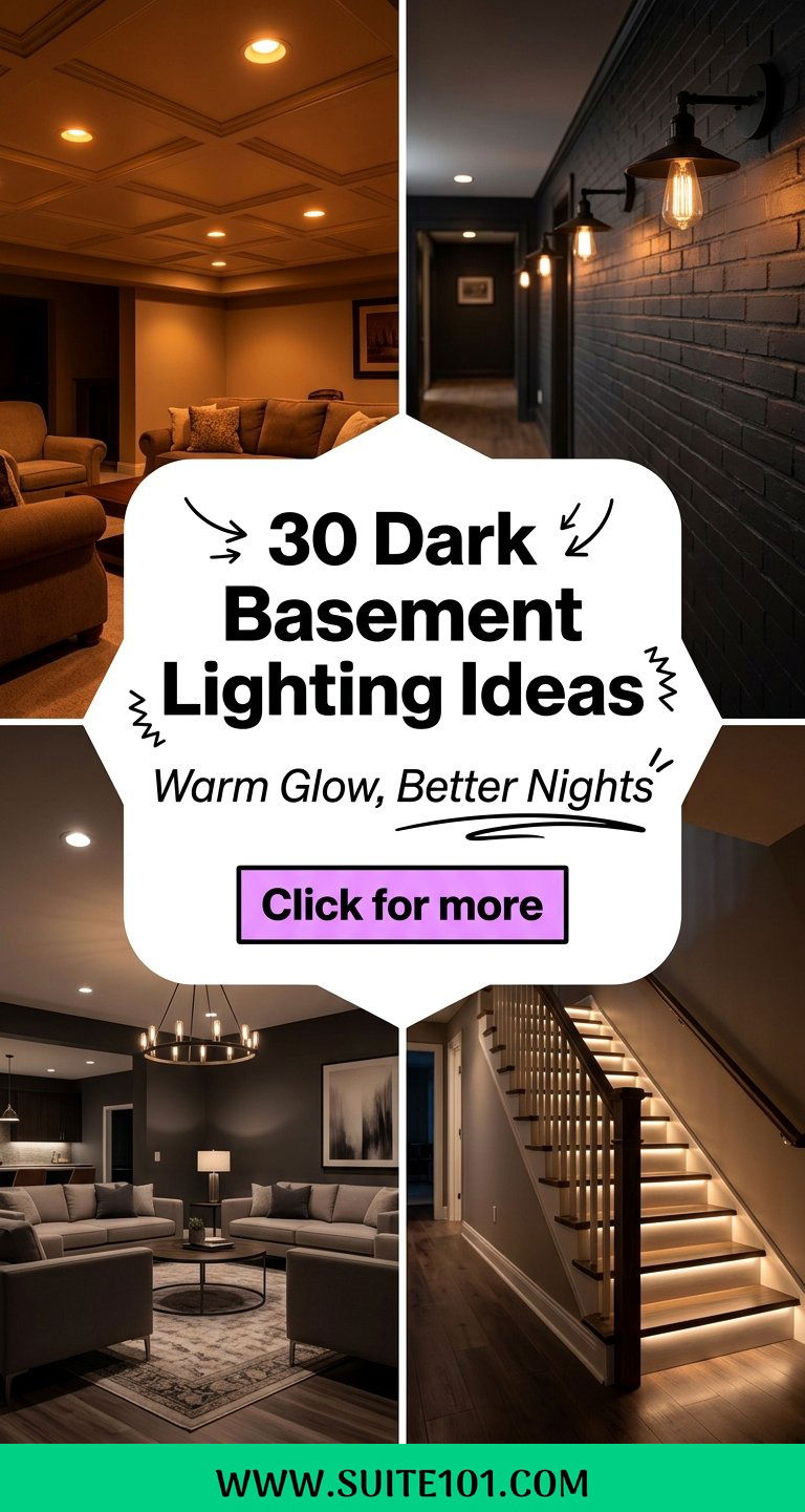 30 Dark Basement Lighting Ideas for a Warmer Brighter Space - 30 Dark Basement Lighting Ideas for a Warmer, Brighter Space