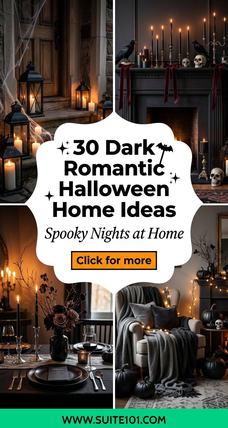 30 Dark Romantic Halloween Home Ideas For Spooky Nights At Home - 30 Dark Romantic Halloween Home Ideas For Spooky Nights At Home