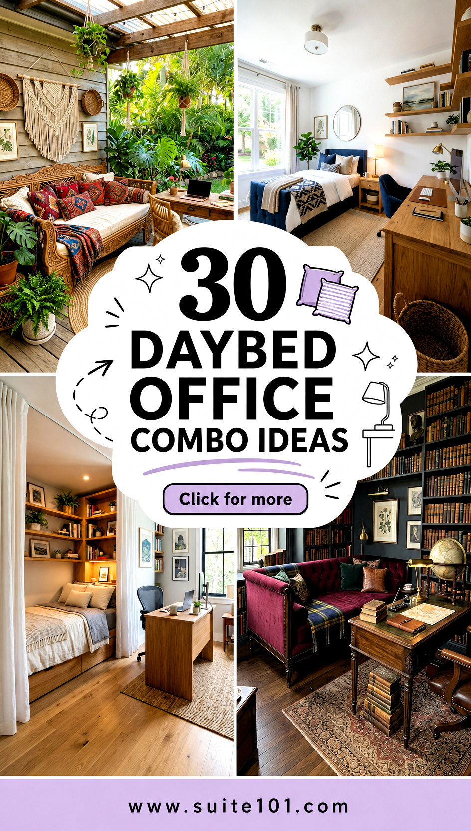 30 Daybed Office Combo Ideas Work Smart and Relax in One Space - 30 Daybed Office Combo Ideas: Work Smart and Relax in One Space