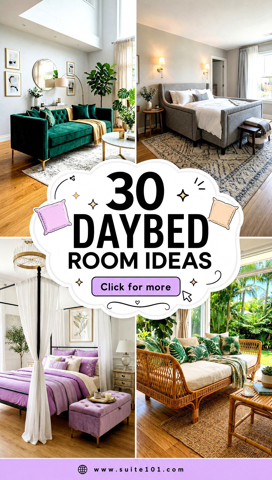 30 Daybed Room Ideas To Create A Cozy Lounge In Any Space - 30 Daybed Room Ideas To Create A Cozy Lounge In Any Space