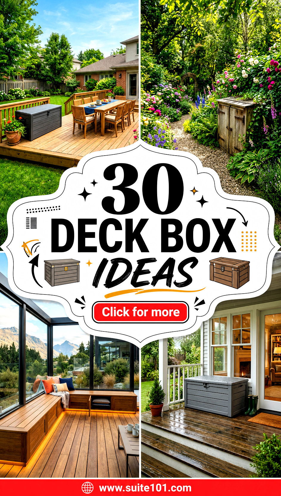 30 Deck Box Ideas To Tidy Outdoor Storage In Style Quickly - 30 Deck Box Ideas To Tidy Outdoor Storage In Style Quickly