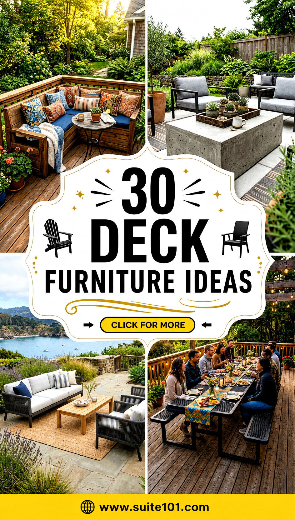 30 Deck Furniture Ideas Upgrade Your Patio Seating Fast Today - 30 Deck Furniture Ideas: Upgrade Your Patio Seating Fast Today