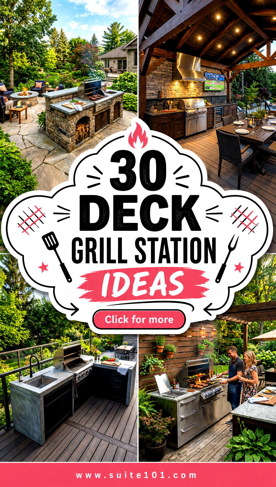 30 Deck Grill Station Ideas Build Your Backyard BBQ Setup - 30 Deck Grill Station Ideas: Build Your Backyard BBQ Setup