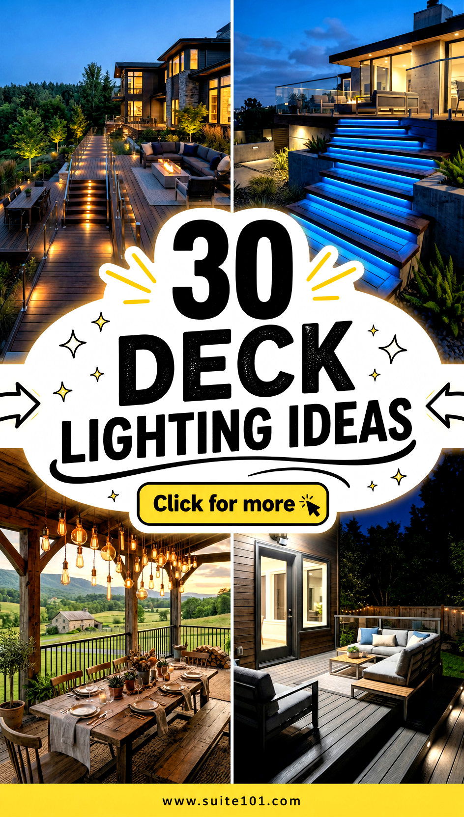 30 Deck Lighting Ideas Brighten Evenings With Outdoor Glow - 30 Deck Lighting Ideas: Brighten Evenings With Outdoor Glow