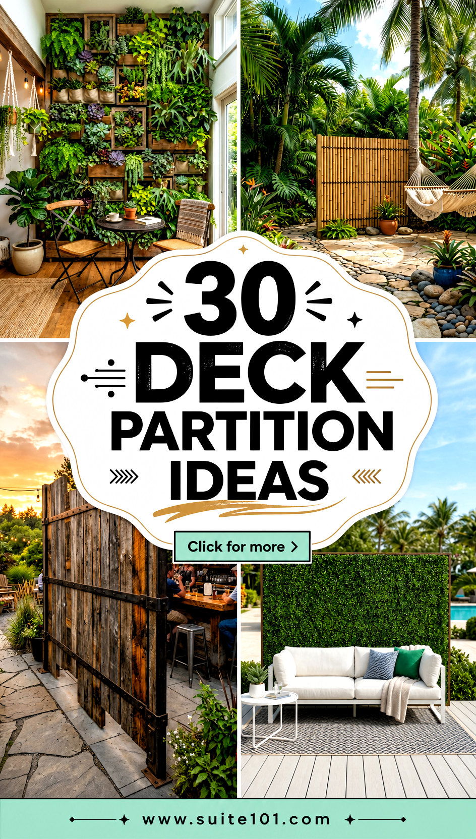 30 Deck Partition Ideas Privacy and Style for Your Layout - 30 Deck Partition Ideas: Privacy and Style for Your Layout