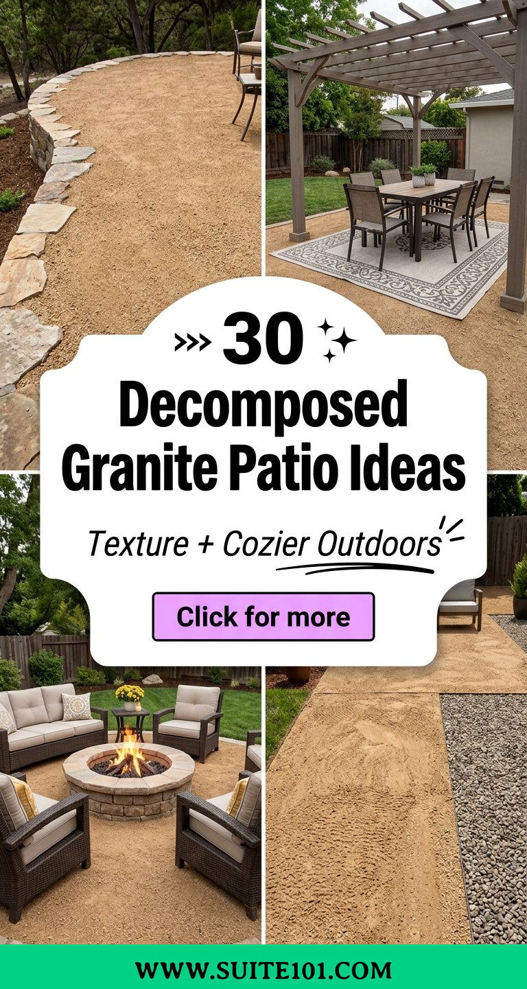 30 Decomposed Granite Patio Ideas for Texture and Comfort - 30 Decomposed Granite Patio Ideas for Texture and Comfort