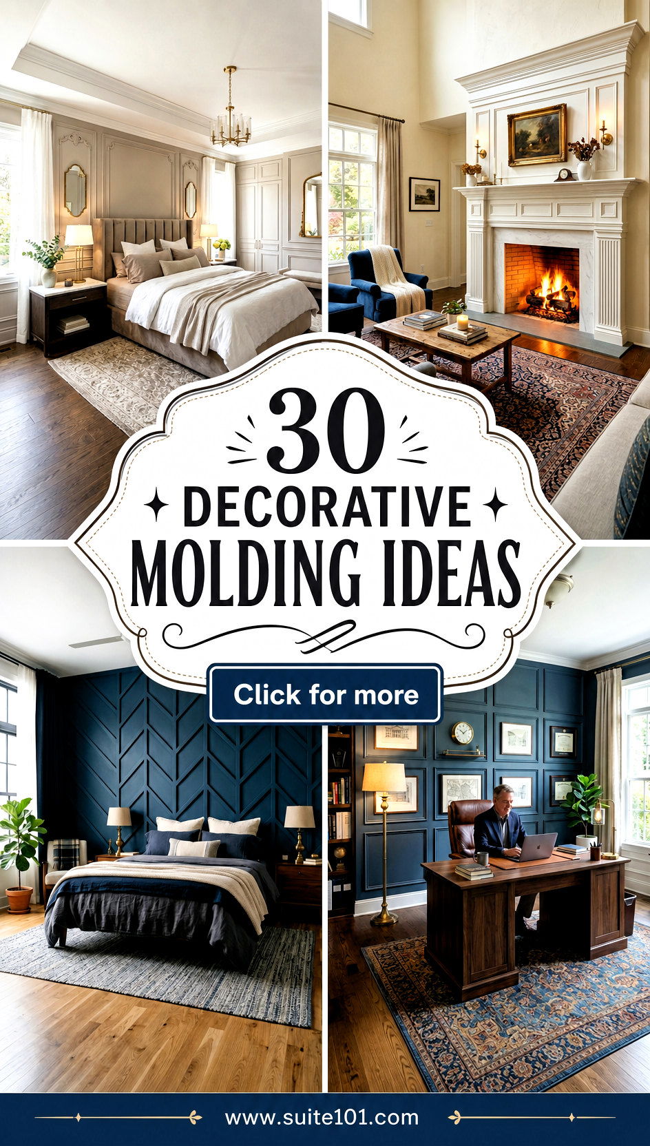 30 Decorative Molding Ideas to Upgrade Ceilings and Doorways - 30 Decorative Molding Ideas to Upgrade Ceilings and Doorways