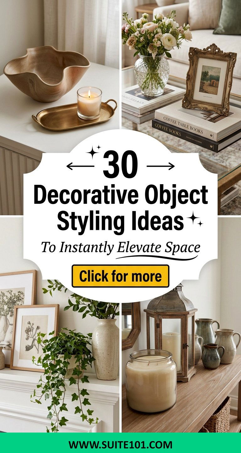 30 Decorative Object Styling Ideas To Instantly Elevate Space - 30 Decorative Object Styling Ideas To Instantly Elevate Space