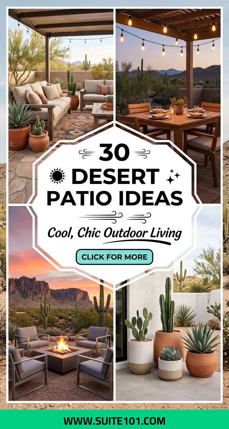 30 Desert Patio Ideas For Cool Chic Outdoor Living At Home - 30 Desert Patio Ideas For Cool, Chic Outdoor Living At Home