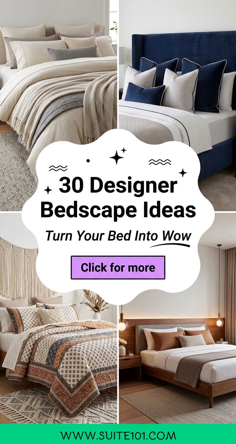 30 Designer Bedscape Ideas That Turn Any Bedroom Into Wow - 30 Designer Bedscape Ideas That Turn Any Bedroom Into Wow
