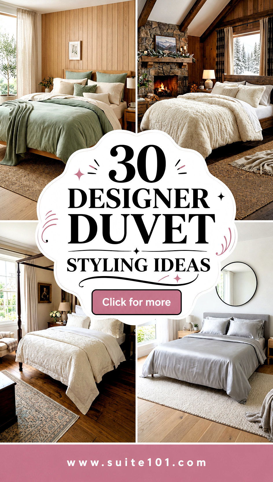 30 Designer Duvet Styling Ideas For Hotel-Luxe Bedroom Layers - 30 Designer Duvet Styling Ideas For Hotel-Luxe Bedroom Layers