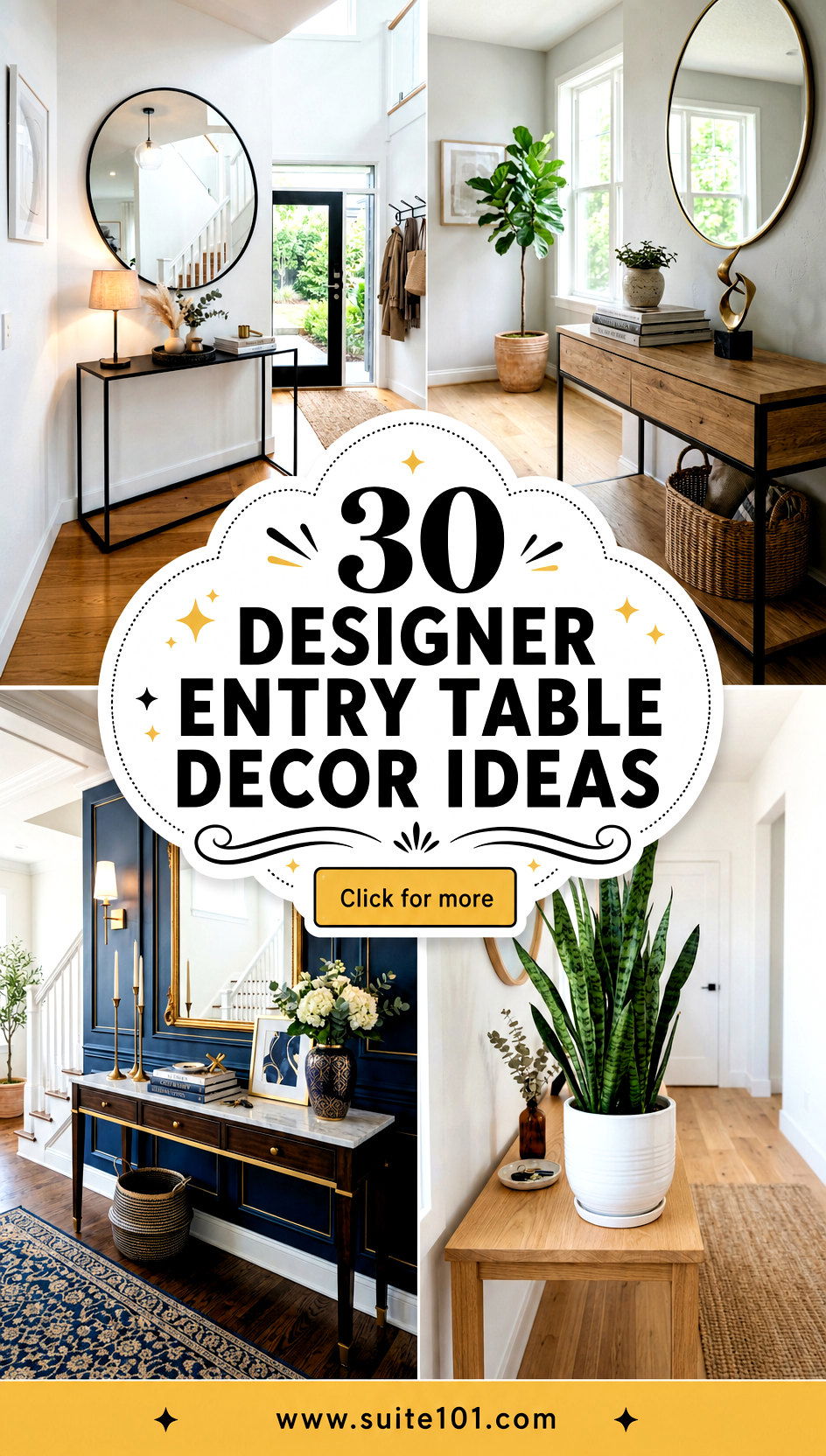 30 Designer Entry Table Decor Ideas To Elevate First Impressions - 30 Designer Entry Table Decor Ideas To Elevate First Impressions