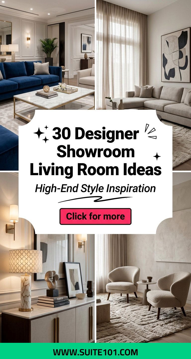 30 Designer Showroom Living Room Ideas for High-End Style - 30 Designer Showroom Living Room Ideas for High-End Style