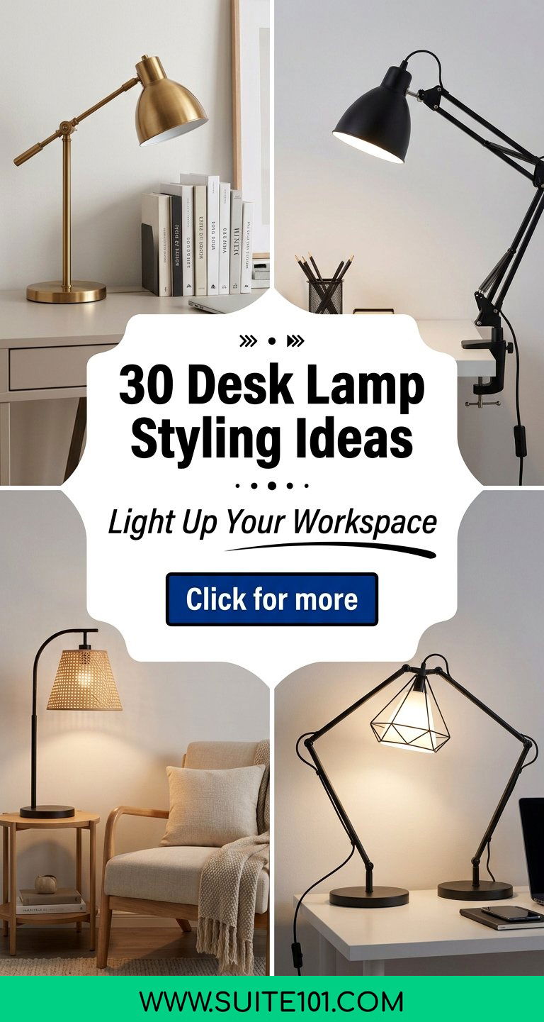 30 Desk Lamp Styling Ideas Light Up Your Workspace in Style - 30 Desk Lamp Styling Ideas: Light Up Your Workspace in Style