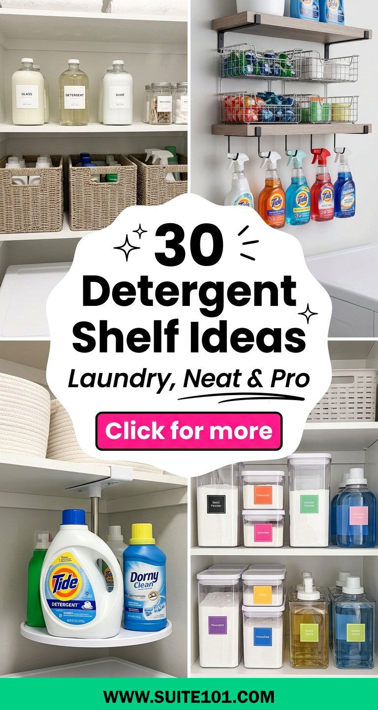 30 Detergent Shelf Ideas Organize Laundry Supplies Like a Pro - 30 Detergent Shelf Ideas: Organize Laundry Supplies Like a Pro