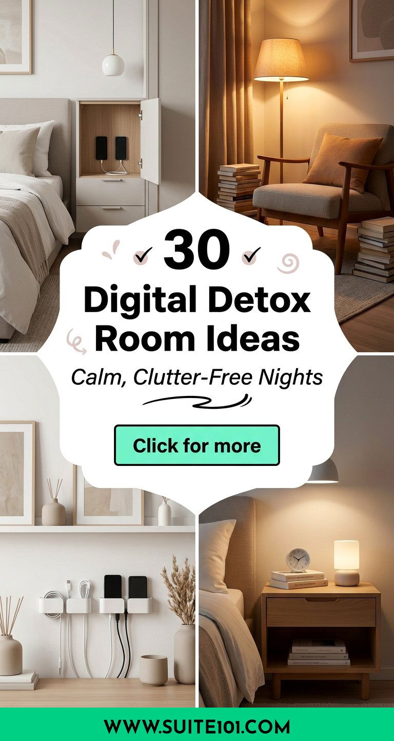 30 Digital Detox Room Ideas for Calm Clutter-Free Nights - 30 Digital Detox Room Ideas for Calm, Clutter-Free Nights