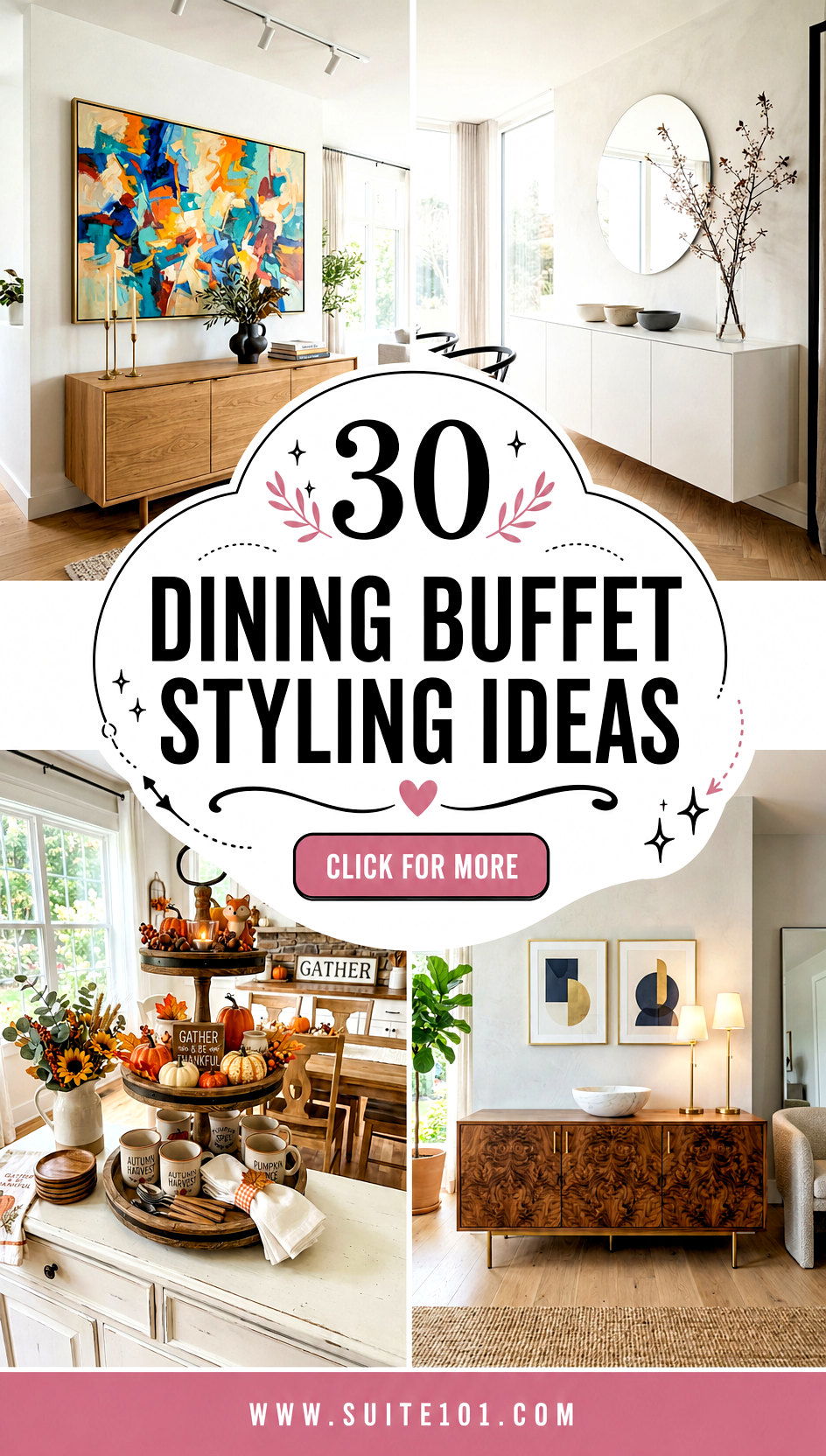30 Dining Buffet Styling Ideas Create a Stunning Table Look - 30 Dining Buffet Styling Ideas: Create a Stunning Table Look