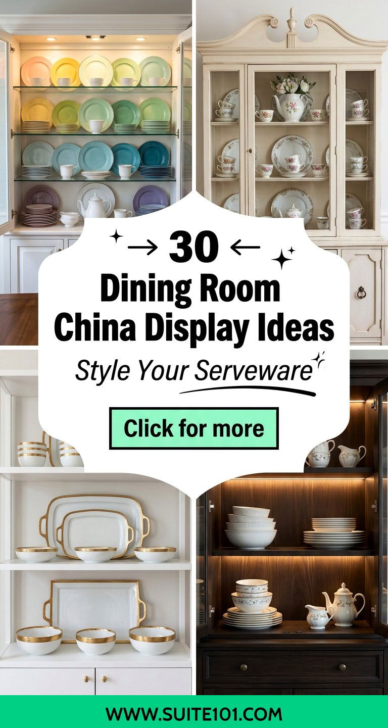 30 Dining Room China Display Ideas Style Your Serveware - 30 Dining Room China Display Ideas: Style Your Serveware