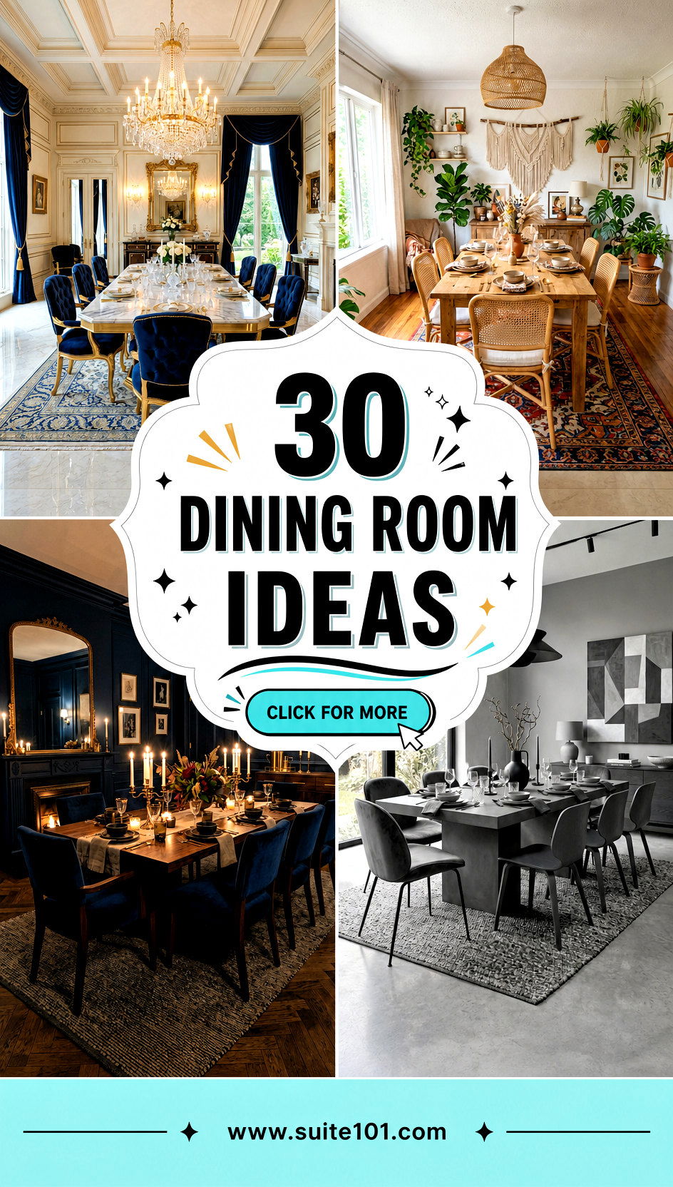 30 Dining Room Ideas With Designer-Worthy Style On Any Budget - 30 Dining Room Ideas With Designer-Worthy Style On Any Budget