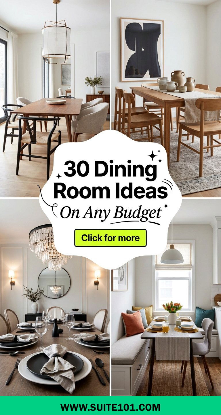 30 Dining Room Ideas With Designer-Worthy Style On Any Budget - 30 Dining Room Ideas With Designer-Worthy Style On Any Budget
