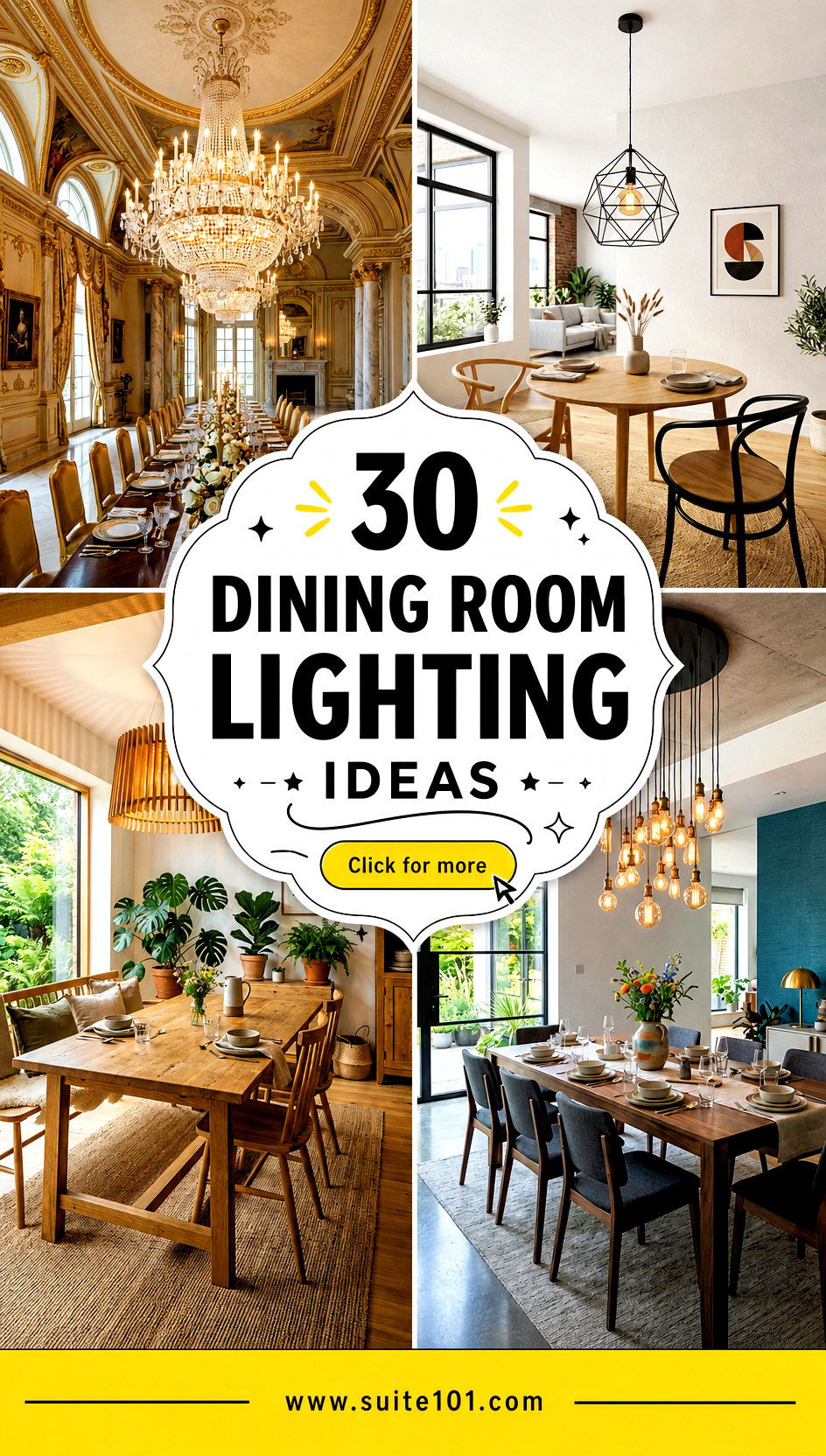 30 Dining Room Lighting Ideas For Brighter Better Ambiance - 30 Dining Room Lighting Ideas For Brighter, Better Ambiance