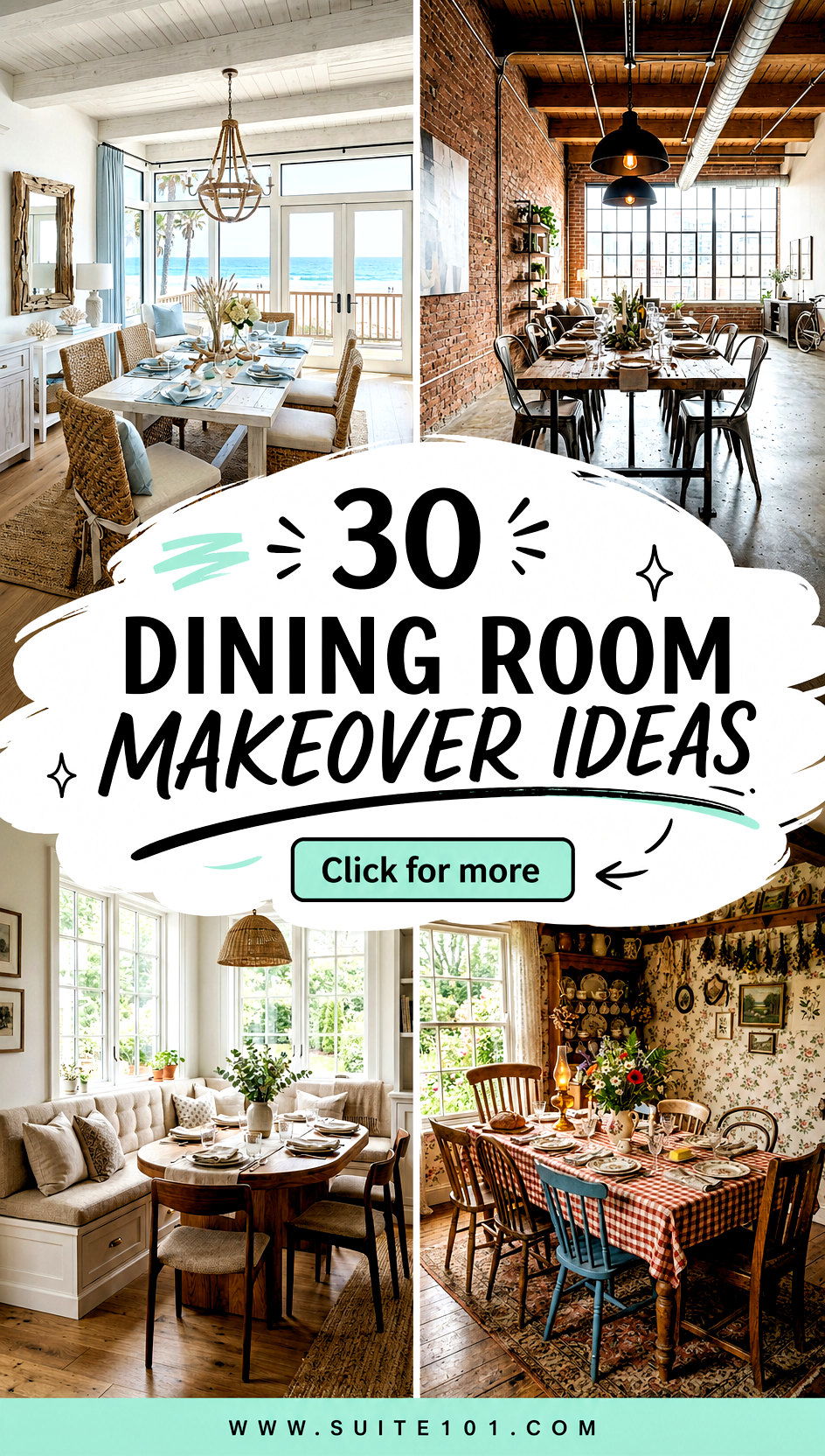 30 Dining Room Makeover Ideas That Transform In Weekend - 30 Dining Room Makeover Ideas That Transform In Weekend