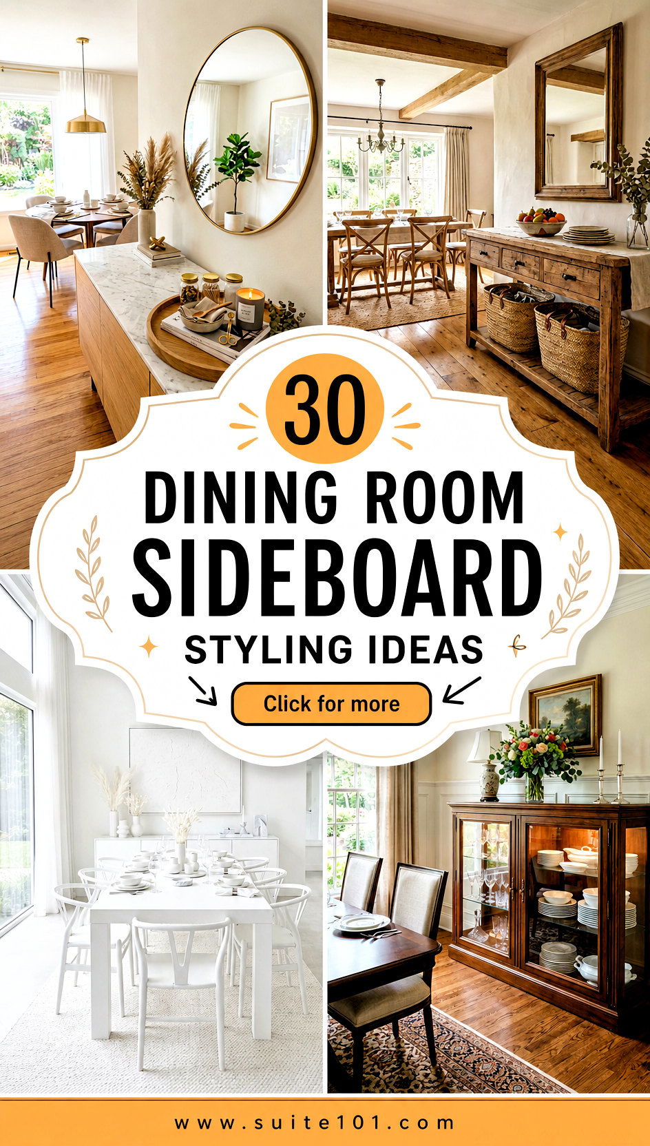 30 Dining Room Sideboard Styling Ideas To Refresh Your Storage - 30 Dining Room Sideboard Styling Ideas To Refresh Your Storage