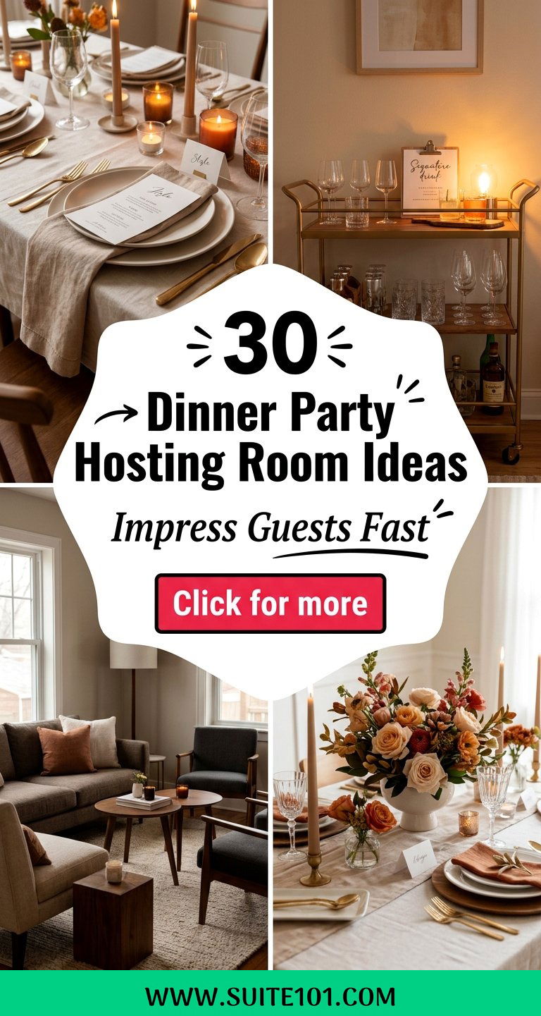 30 Dinner Party Hosting Room Ideas to Impress Guests Fast - 30 Dinner Party Hosting Room Ideas to Impress Guests Fast