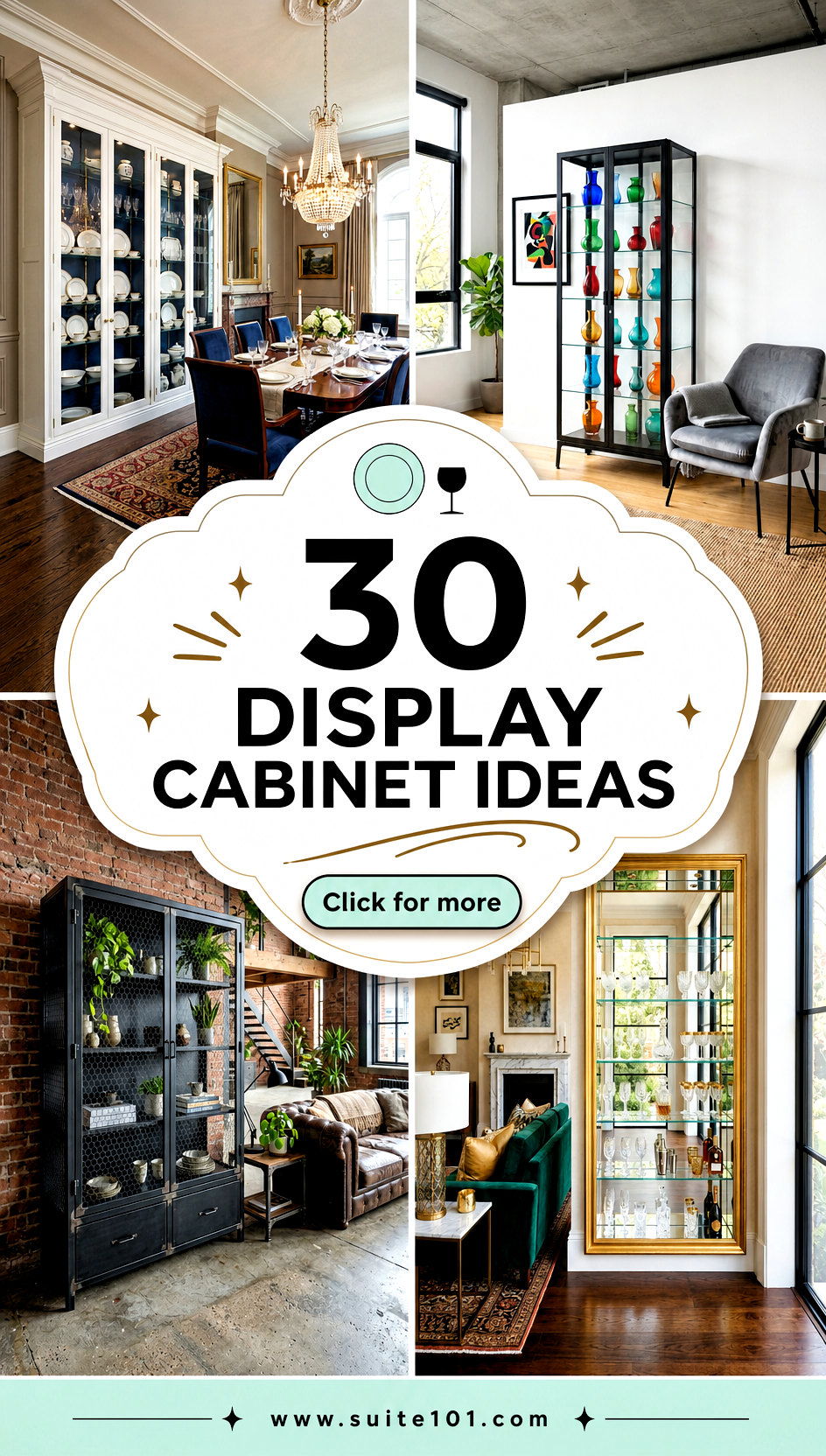 30 Display Cabinet Ideas to Style Plates Like a Pro at Home - 30 Display Cabinet Ideas to Style Plates Like a Pro at Home