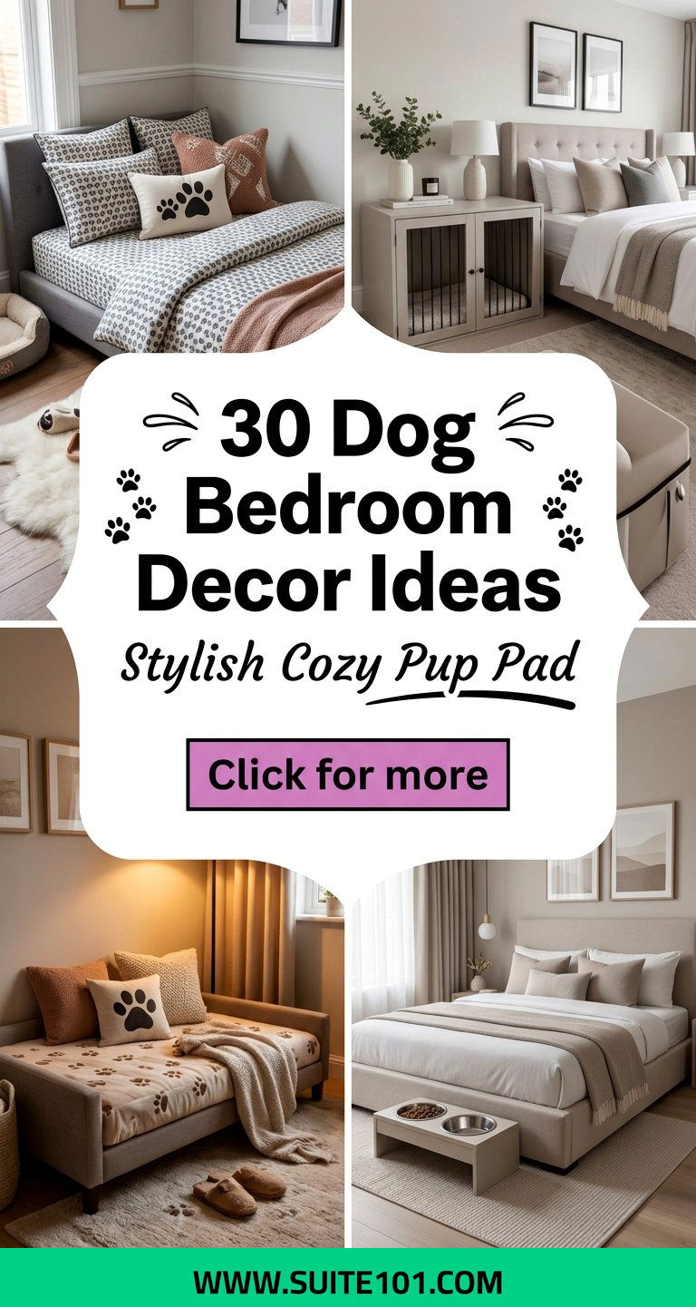 30 Dog Bedroom Decor Ideas for a Stylish Cozy Pup Pad Today - 30 Dog Bedroom Decor Ideas for a Stylish, Cozy Pup Pad Today