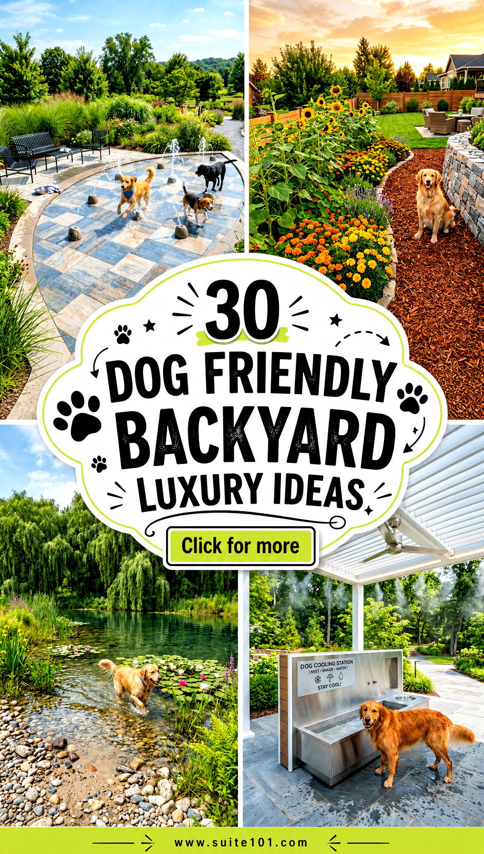 30 Dog Friendly Backyard Luxury Ideas for Comfort and Style - 30 Dog Friendly Backyard Luxury Ideas for Comfort & Style