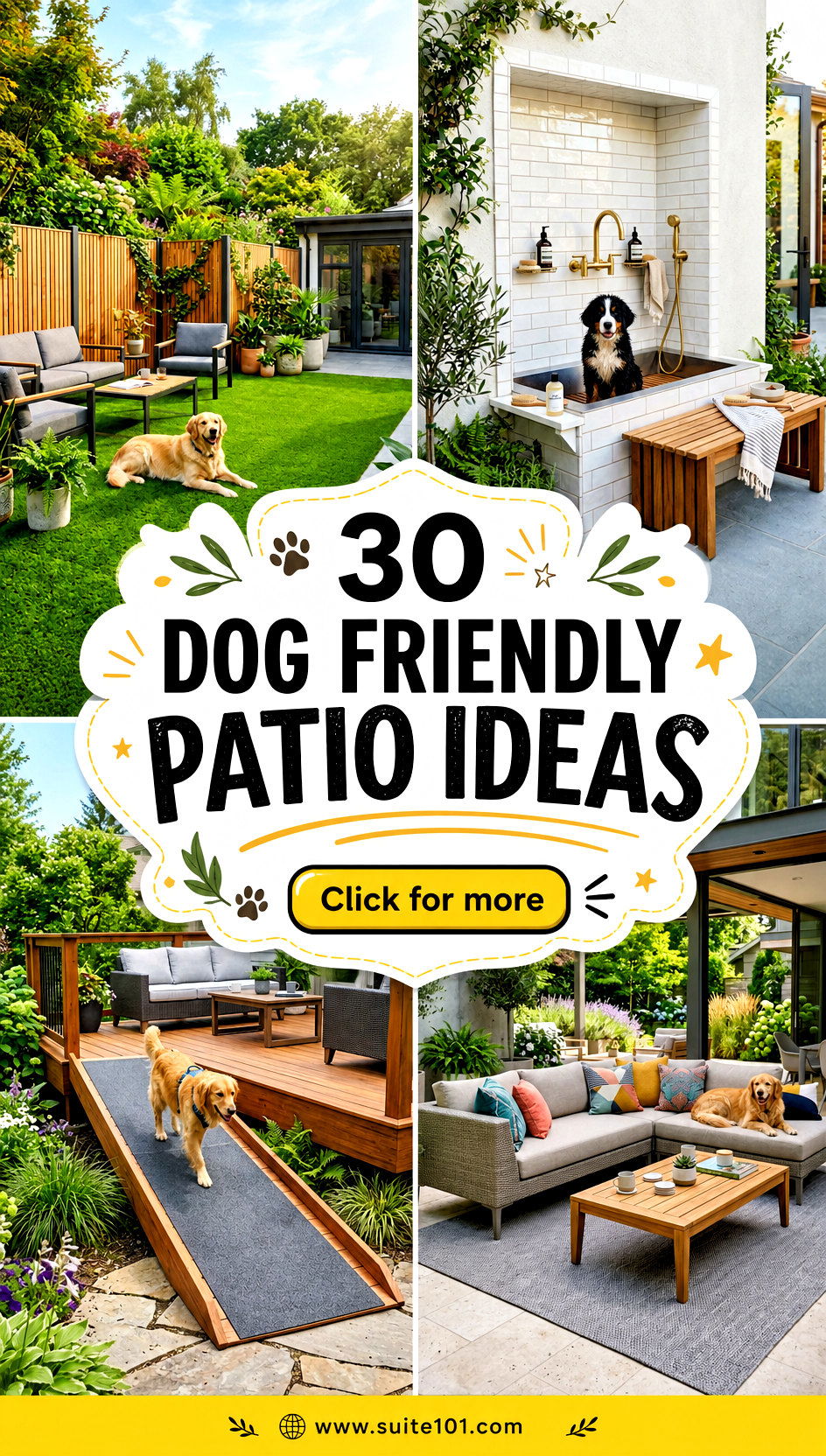30 Dog Friendly Patio Ideas Aesthetic for Outdoor Comfort - 30 Dog Friendly Patio Ideas Aesthetic for Outdoor Comfort