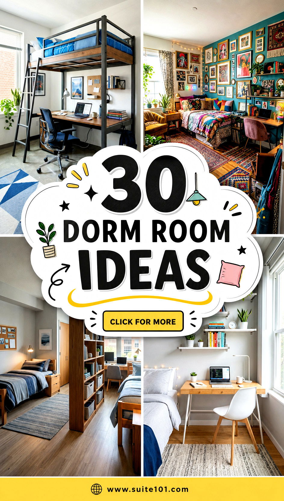30 Dorm Room Ideas Transform Your Space with Style Easily - 30 Dorm Room Ideas: Transform Your Space with Style Easily