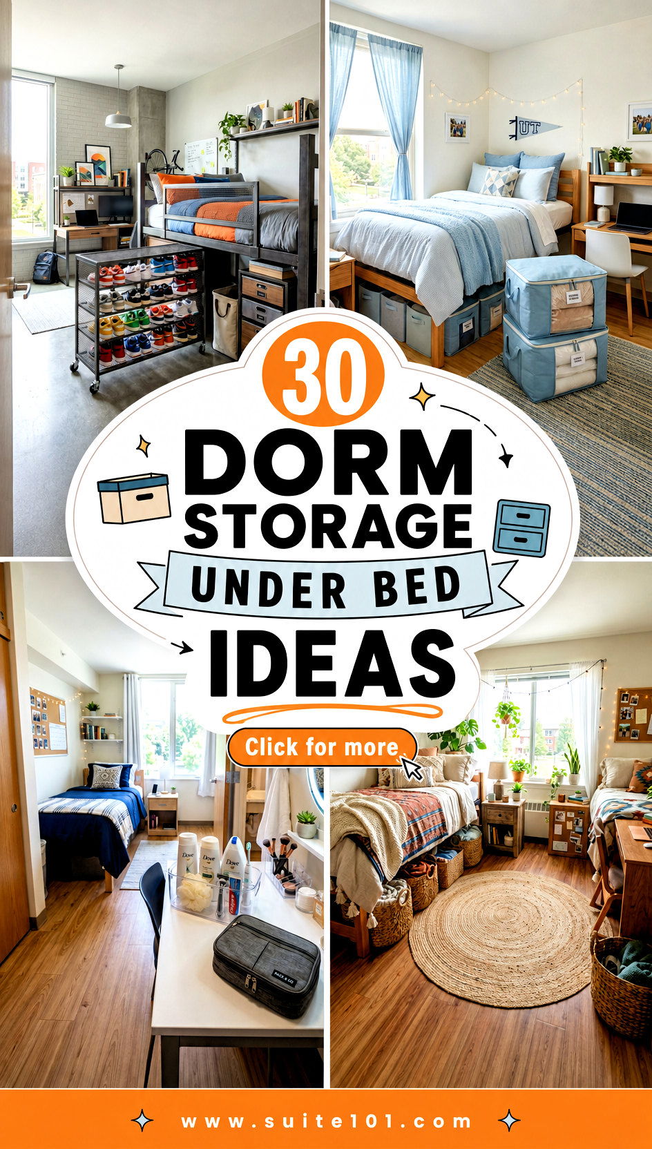30 Dorm Storage Under Bed Ideas Clear the Floor Fast Today - 30 Dorm Storage Under Bed Ideas: Clear the Floor Fast Today