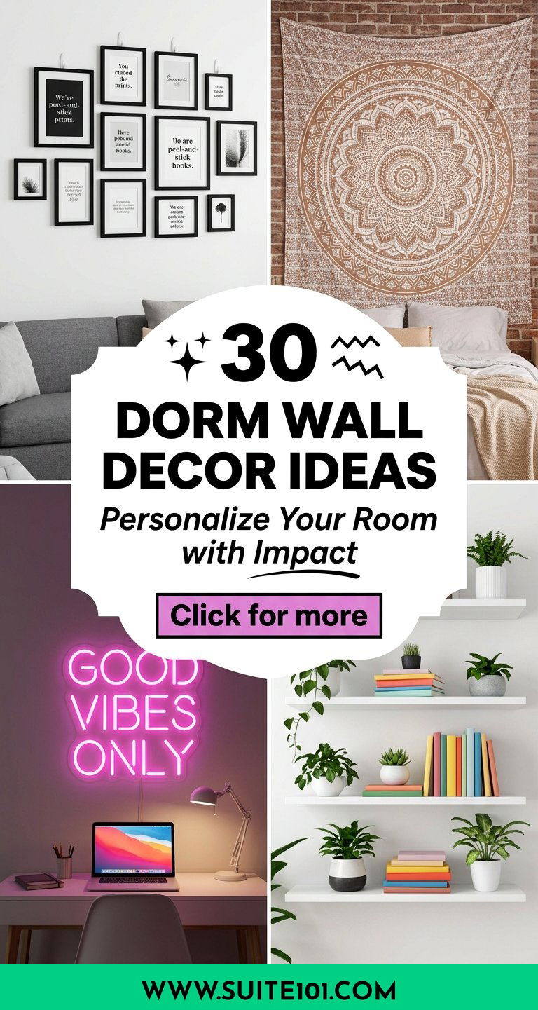30 Dorm Wall Decor Ideas Personalize Your Room with Impact - 30 Dorm Wall Decor Ideas: Personalize Your Room with Impact