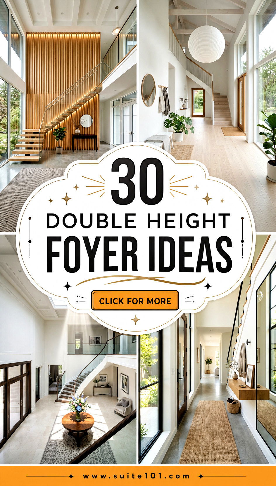 30 Double Height Foyer Ideas for a Stunning First Impression - 30 Double Height Foyer Ideas for a Stunning First Impression