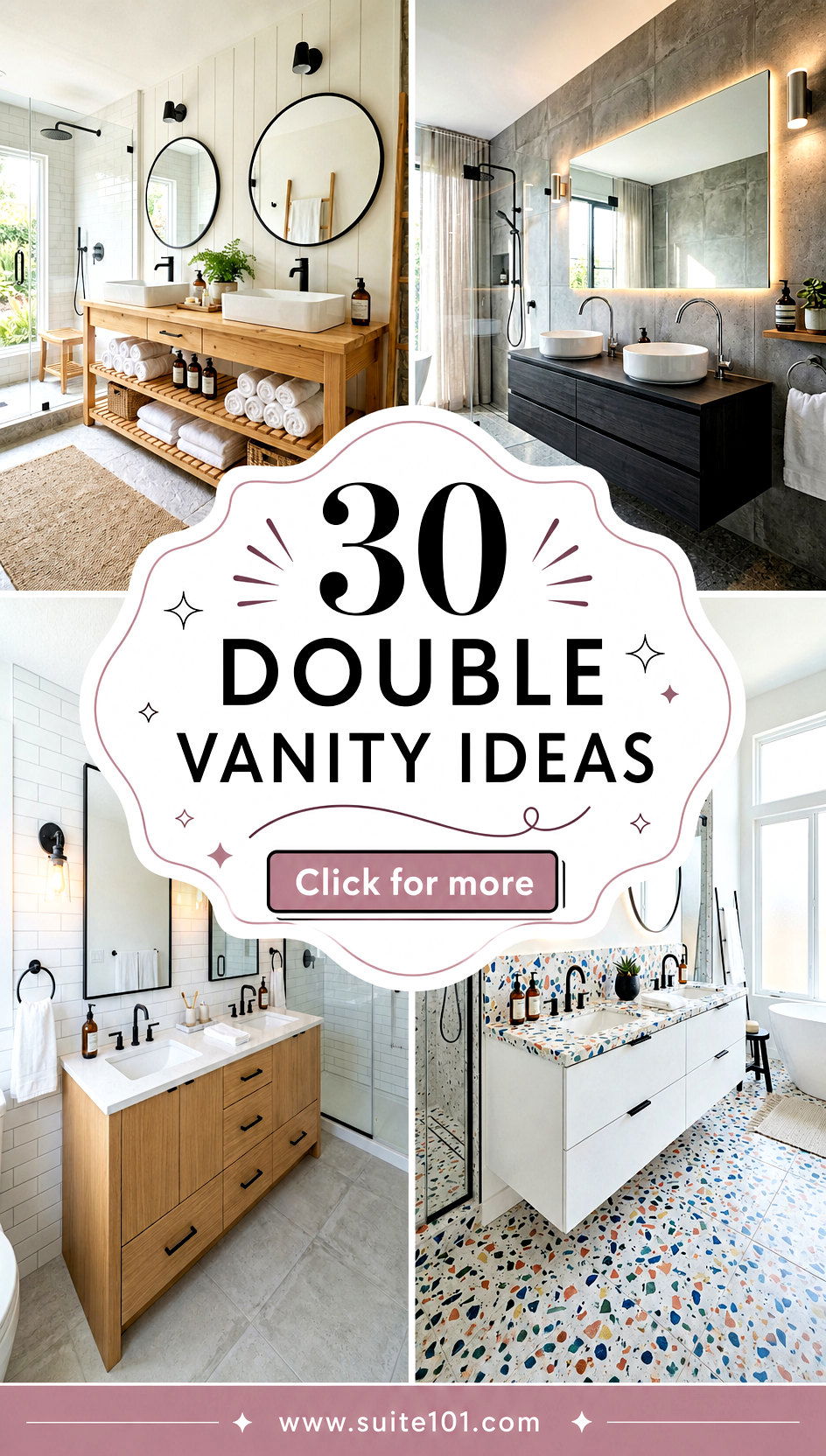 30 Double Vanity Ideas Upgrade Your Bathroom with Style - 30 Double Vanity Ideas: Upgrade Your Bathroom with Style