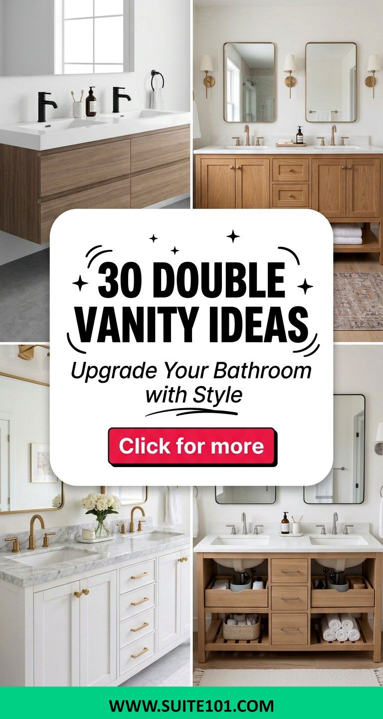 30 Double Vanity Ideas Upgrade Your Bathroom with Style - 30 Double Vanity Ideas: Upgrade Your Bathroom with Style