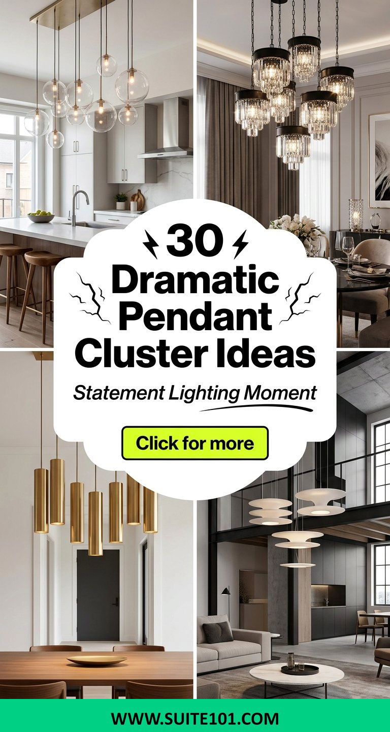 30 Dramatic Pendant Cluster Ideas That Look Incredible - 30 Dramatic Pendant Cluster Ideas That Look Incredible