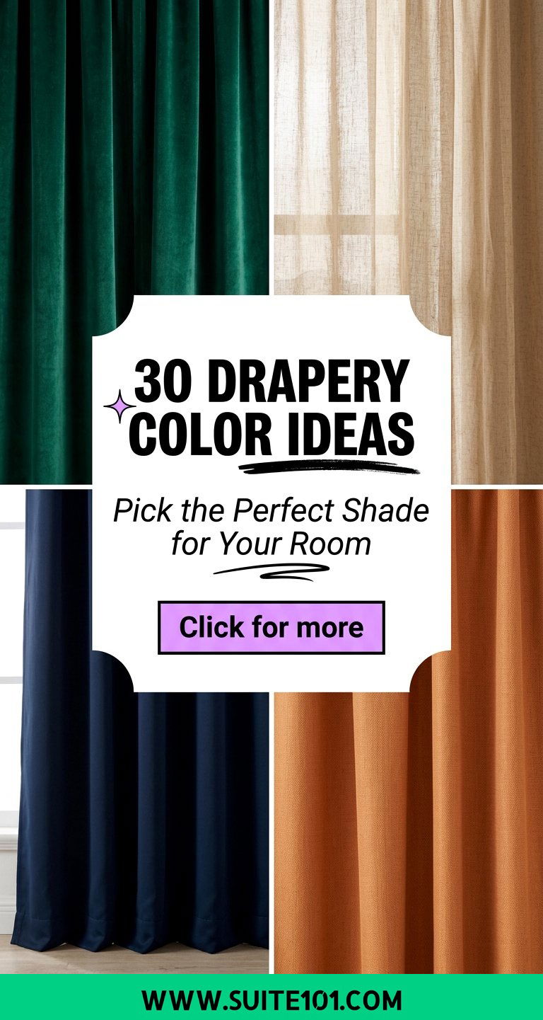 30 Drapery Color Ideas Pick the Perfect Shade for Your Room - 30 Drapery Color Ideas: Pick the Perfect Shade for Your Room