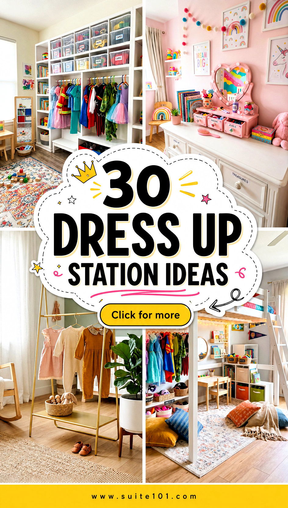 30 Dress Up Station Ideas to Spark Playtime Style - 30 Dress Up Station Ideas to Spark Playtime Style