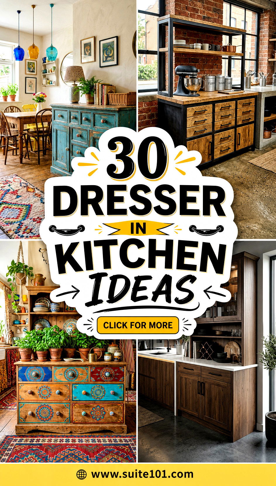 30 Dresser In Kitchen Ideas for Clever Storage and Style - 30 Dresser In Kitchen Ideas for Clever Storage and Style