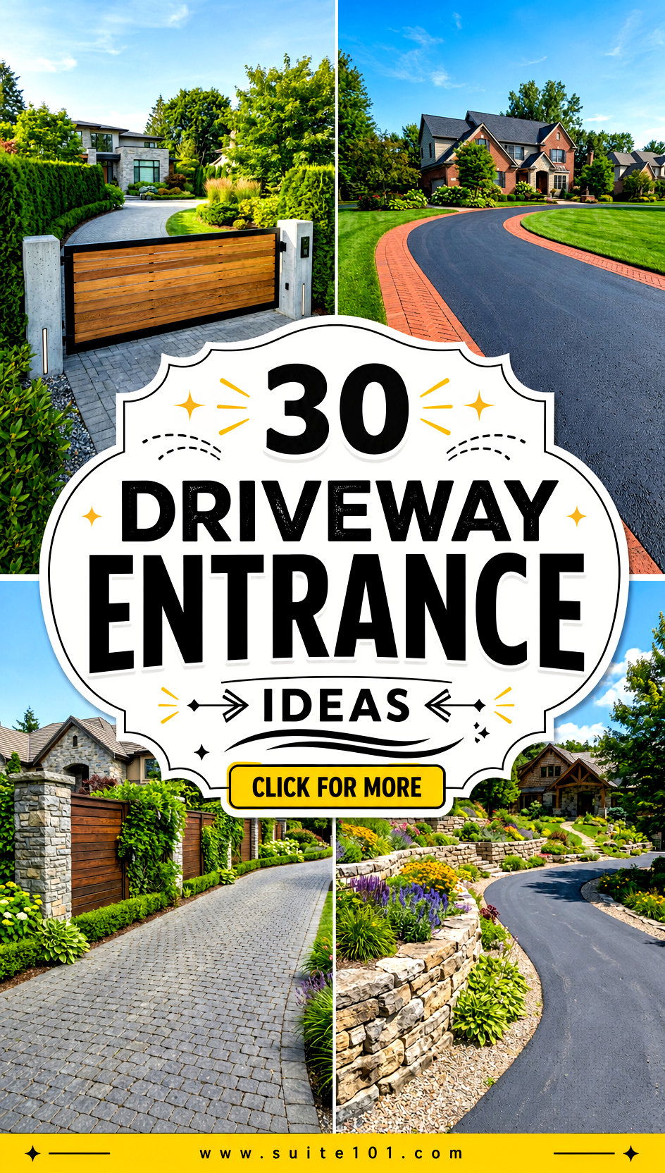 30 Driveway Entrance Ideas That Boost Curb Appeal Fast - 30 Driveway Entrance Ideas That Boost Curb Appeal Fast