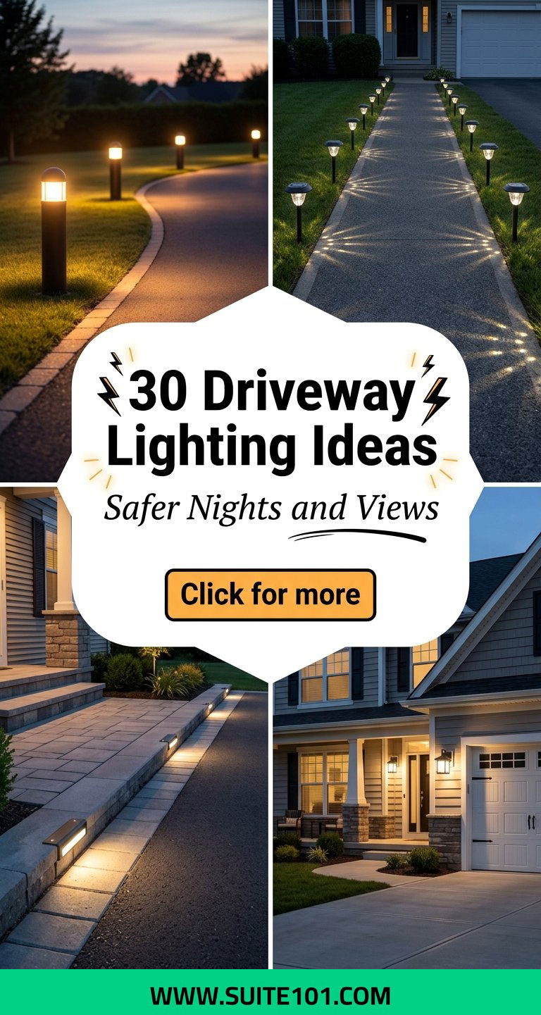 30 Driveway Lighting Ideas for Safer Nights and Views - 30 Driveway Lighting Ideas for Safer Nights and Views