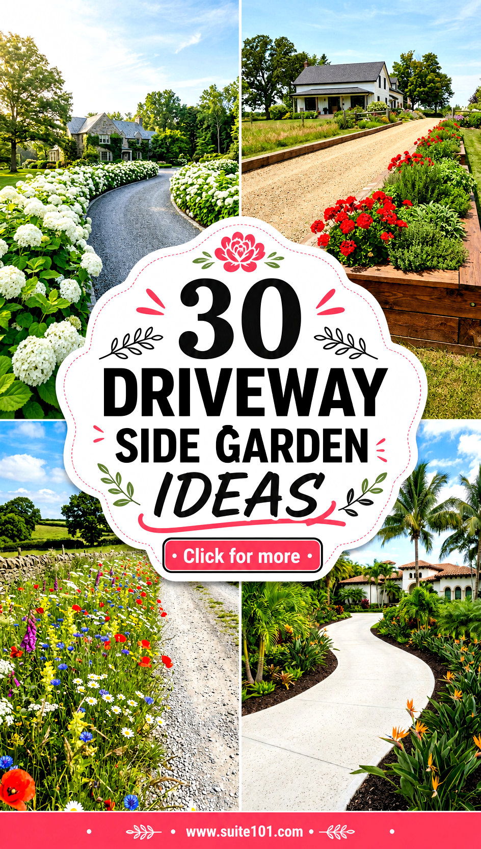 30 Driveway Side Garden Ideas to Beautify Small Spaces Fast - 30 Driveway Side Garden Ideas to Beautify Small Spaces Fast